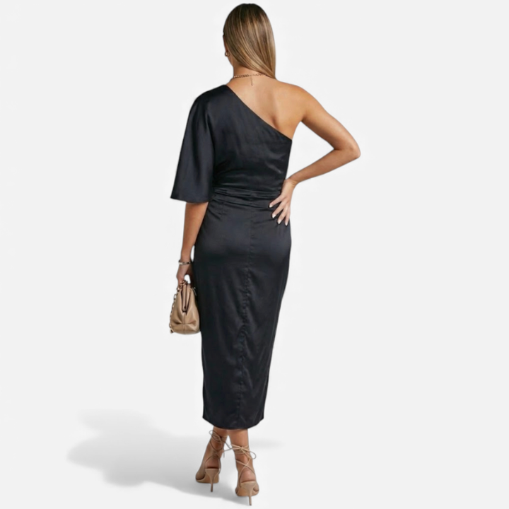 Women's Elegant One Shoulder Dress