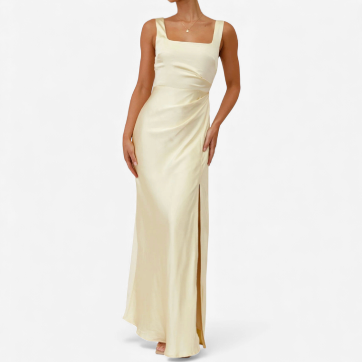 Women's Cocktail Dress With Split