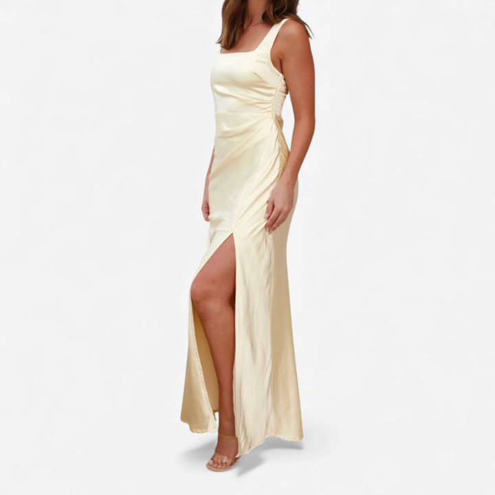 Women's Cocktail Dress With Split