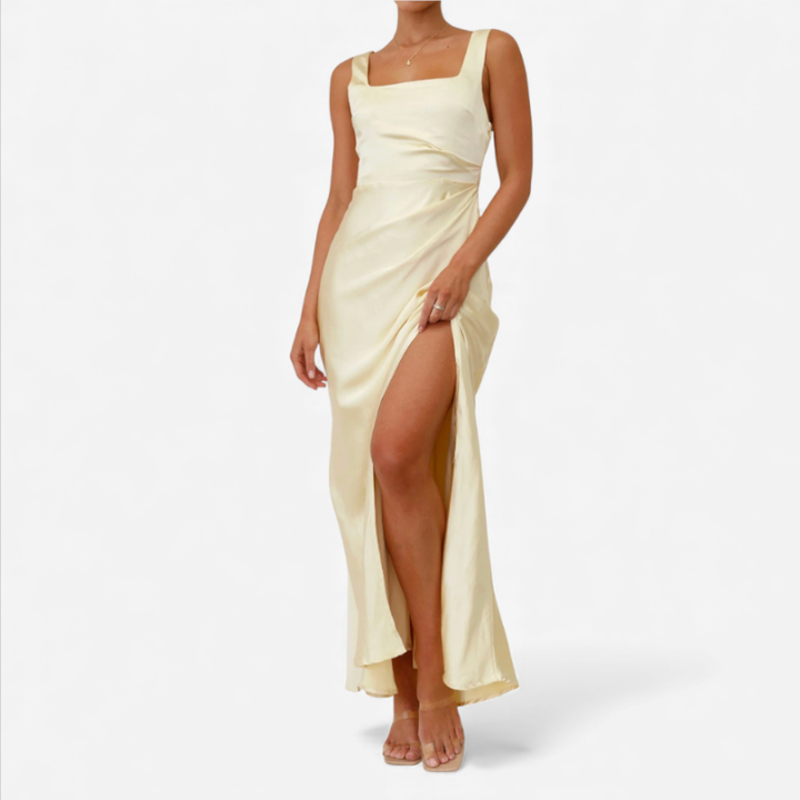 Women's Cocktail Dress With Split