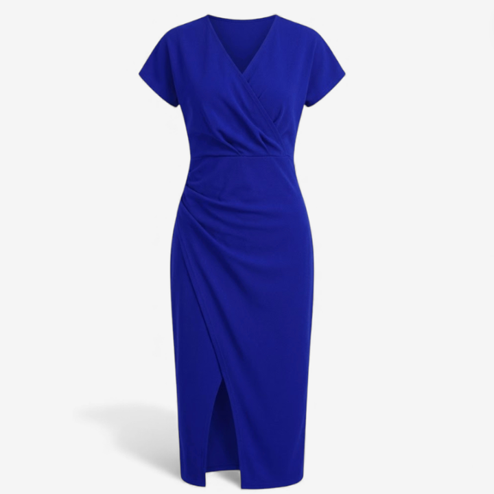 Women's Dress With V-Neck