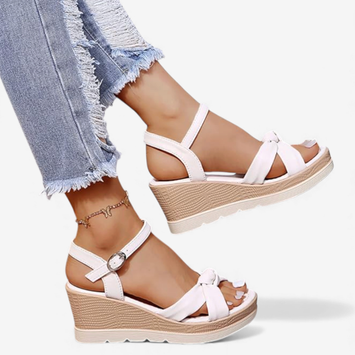 Women's Sandals With Bow