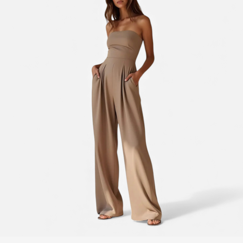 Women's Strapless Jumpsuit