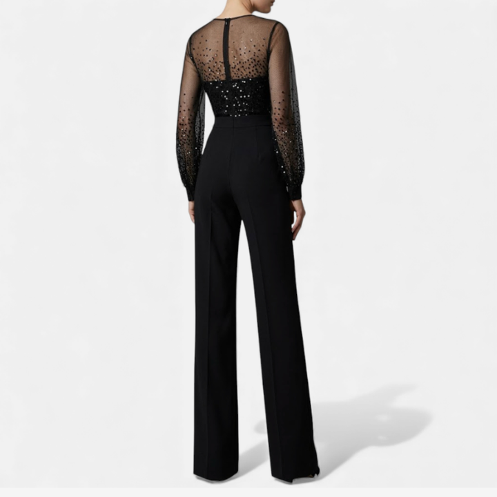 Women’s Elegant Jumpsuit With Glitter