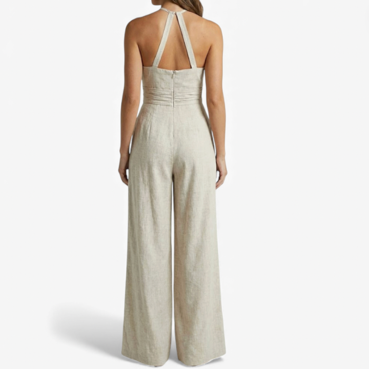 Women's Jumpsuit With Open Back