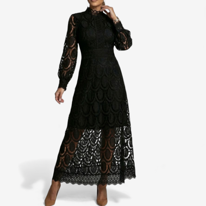 Women's Elegant Long Sleeve Dress