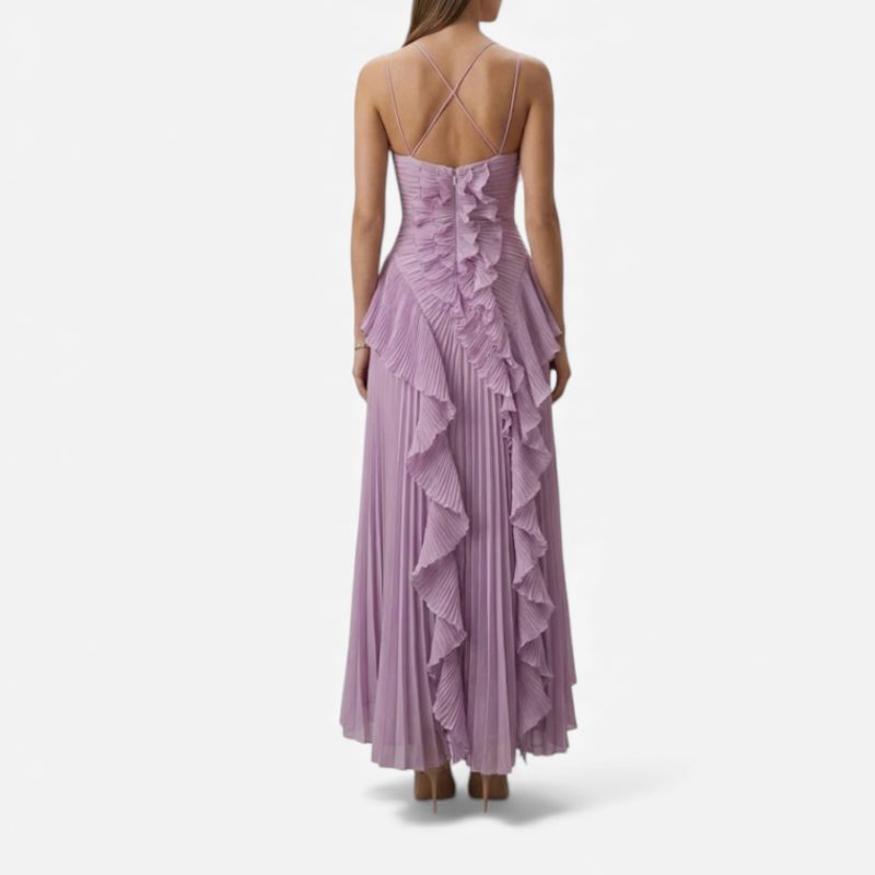 Women's Ruffle Maxi Dress