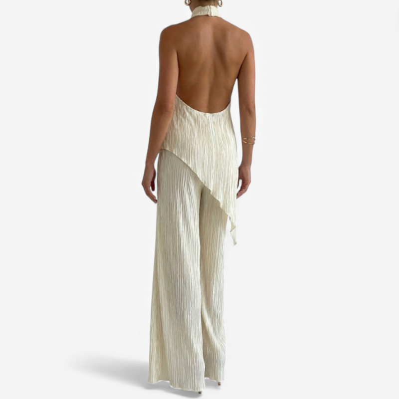 Women's Elegant Golden 2 Piece Set
