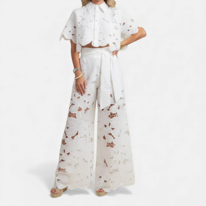 Women's 2 Piece Cut Out Summer Set