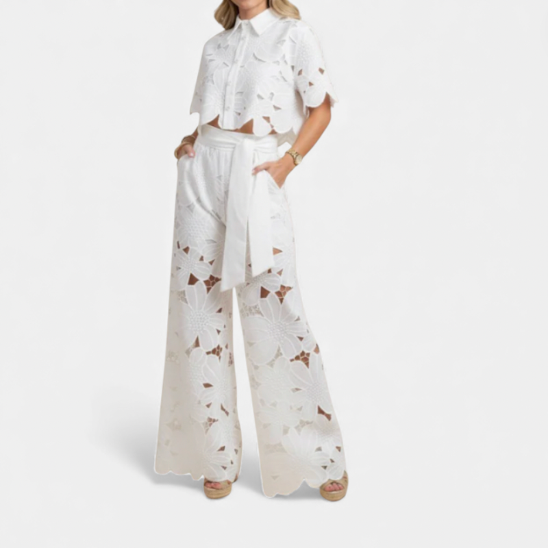 Women's 2 Piece Cut Out Summer Set