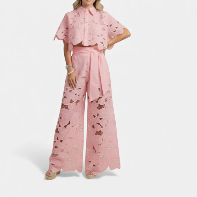 Women's 2 Piece Cut Out Summer Set
