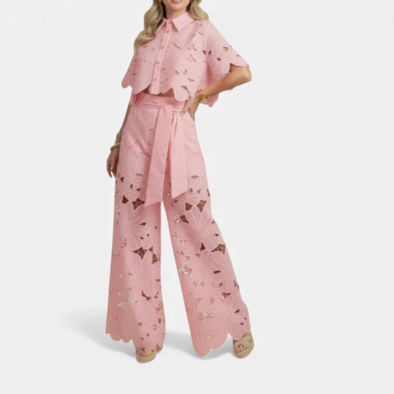 Women's 2 Piece Cut Out Summer Set