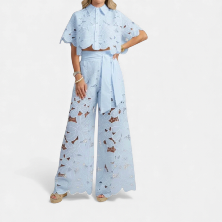 Women's 2 Piece Cut Out Summer Set