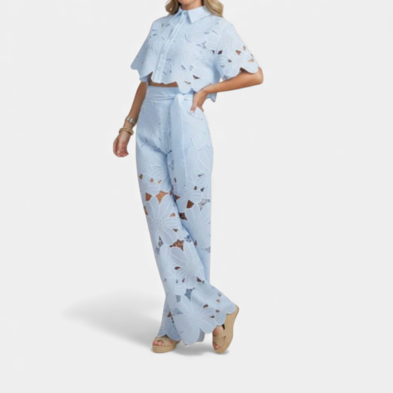 Women's 2 Piece Cut Out Summer Set