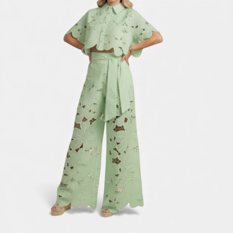 Women's 2 Piece Cut Out Summer Set