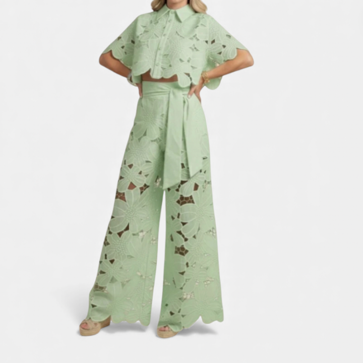 Women's 2 Piece Cut Out Summer Set