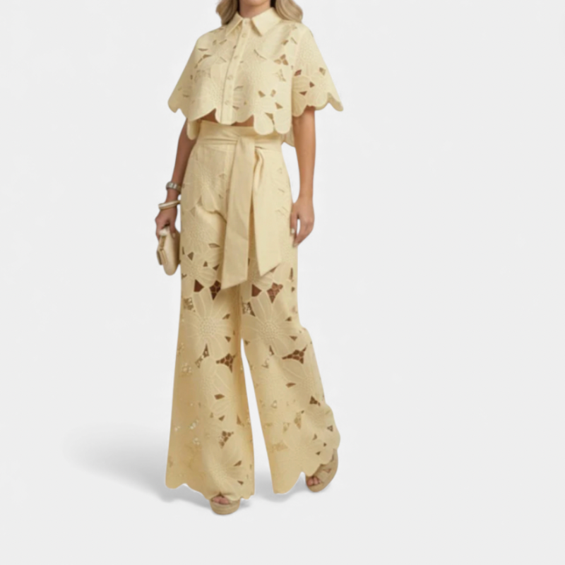 Women's 2 Piece Cut Out Summer Set