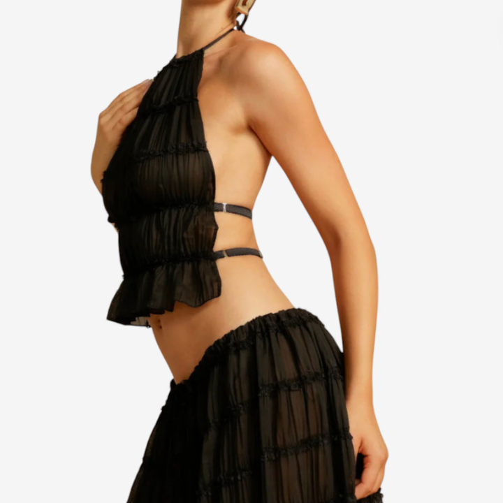 Women's Summer Set With Skirt