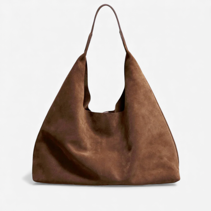 Women's Vegan Suede Tote Bag