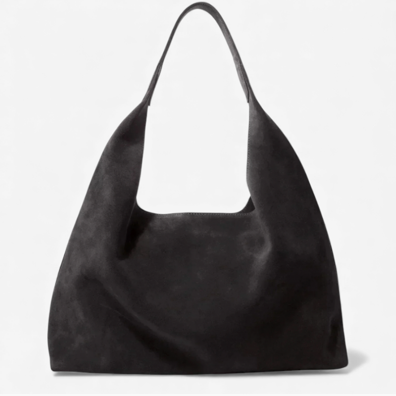 Women's Vegan Suede Tote Bag