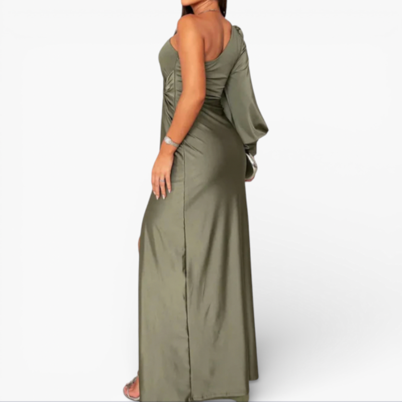 Women's Elegant One Shoulder Cocktail Dress