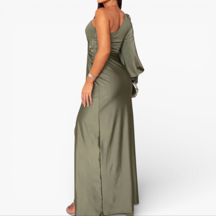 Women's Elegant One Shoulder Cocktail Dress