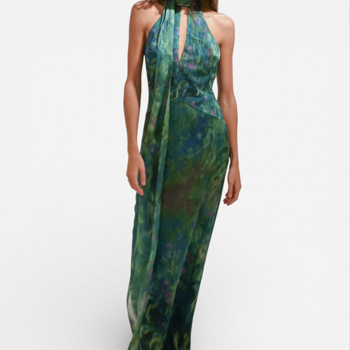 Women's Backless Wedding Guest Dress