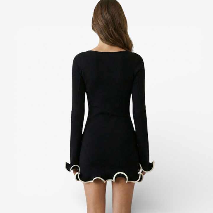 Women's Long Sleeve Mini Dress