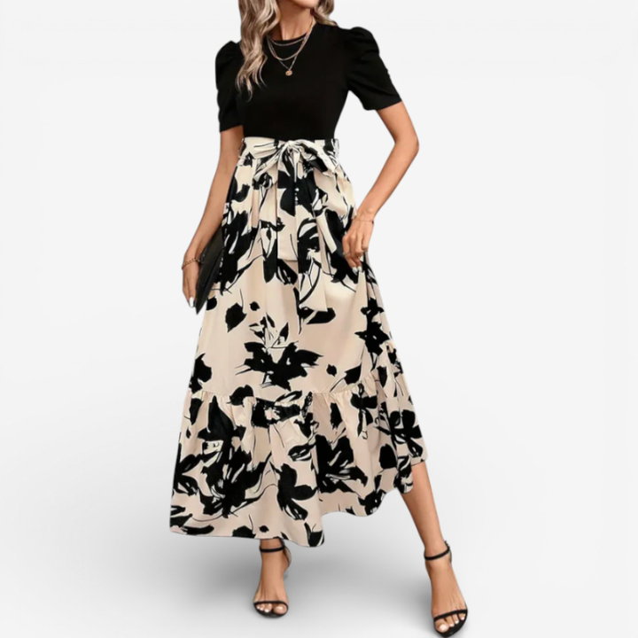 Women's Formal Maxi Dress With Skirt