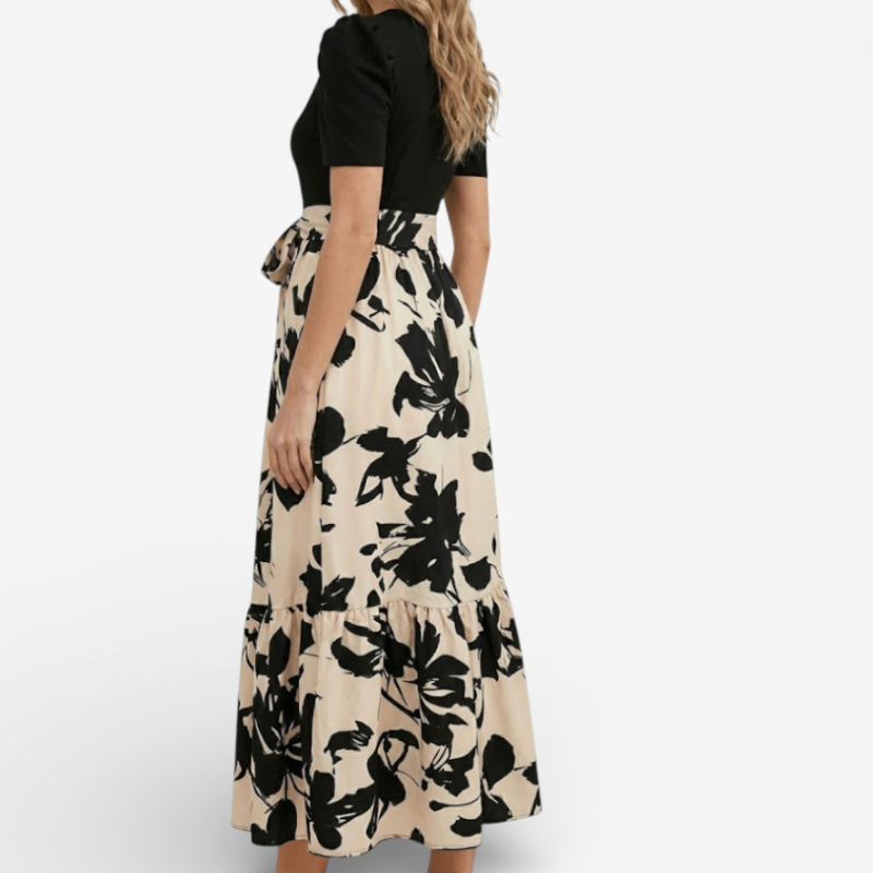 Women's Formal Maxi Dress With Skirt