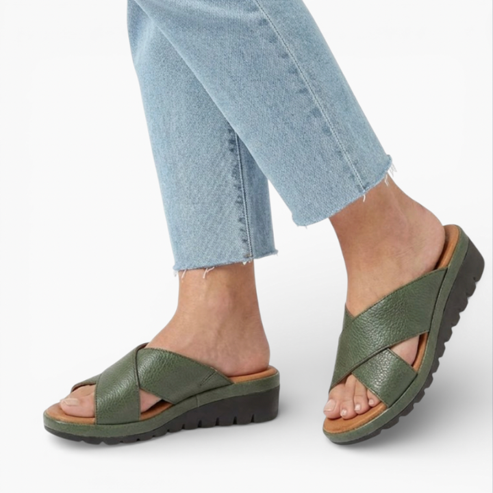 Women’s Cross Strap Summer Sandals
