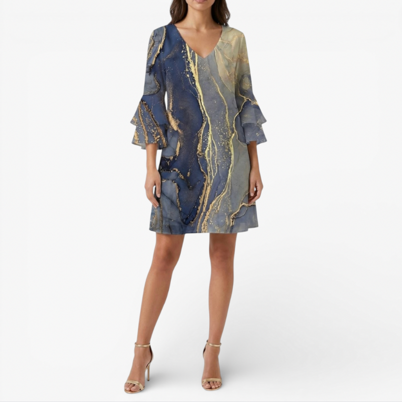 Women's Long Sleeve Cocktail Dress