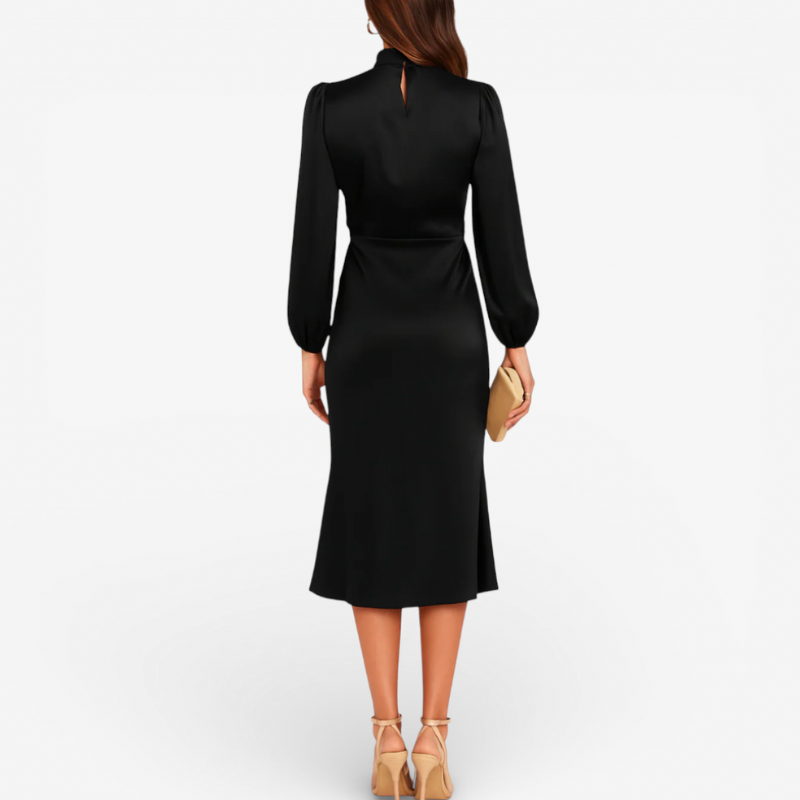 Women's Long Sleeve Formal Dress