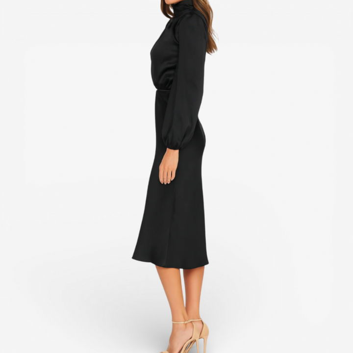 Women's Long Sleeve Formal Dress