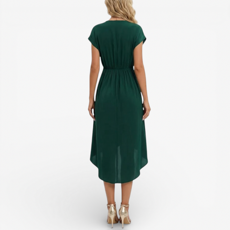 Women's Formal Dress With V Neck