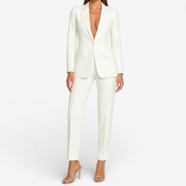 Women's Set With V Neck