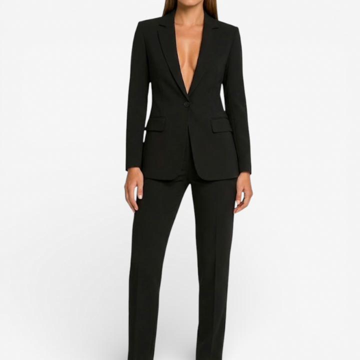 Women's Set With V Neck