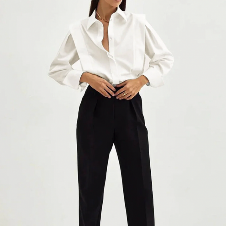 Women’s Blouse With Collar