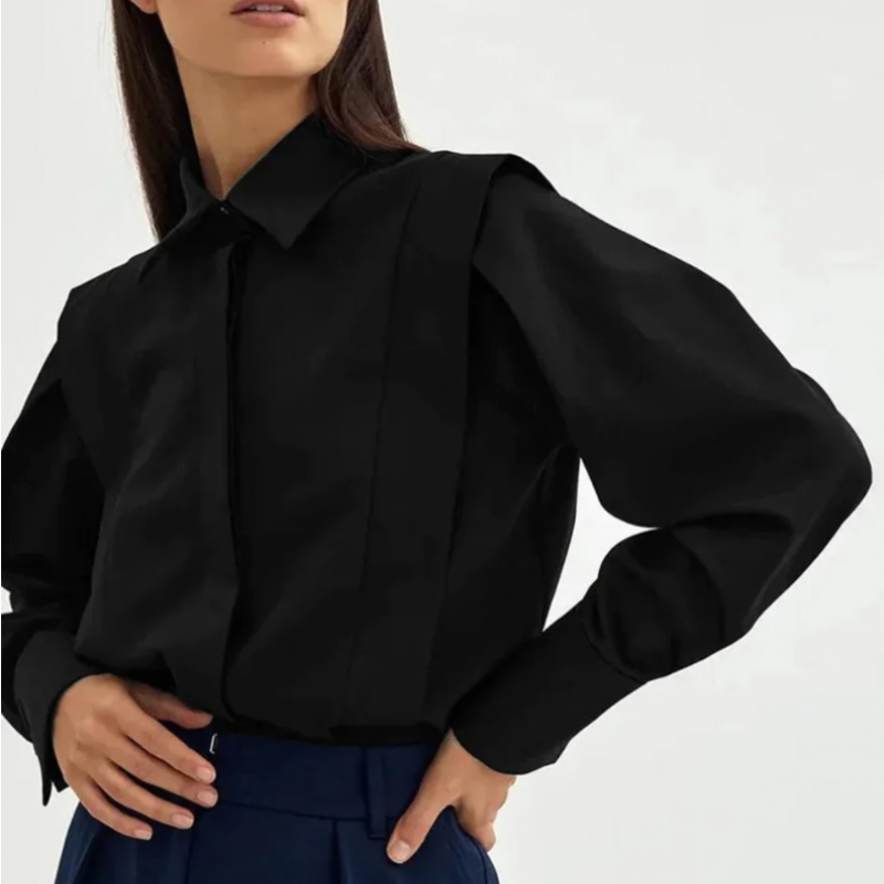 Women’s Blouse With Collar
