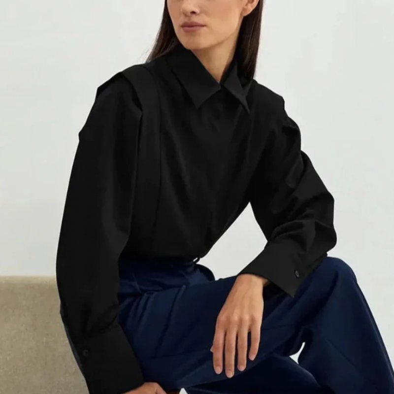 Women’s Blouse With Collar