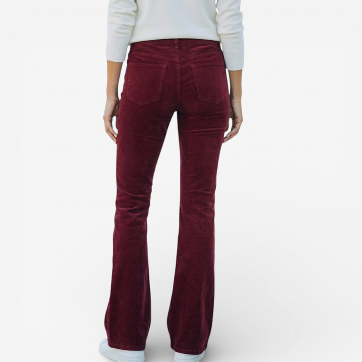 Women’s Coloured Flare Jeans