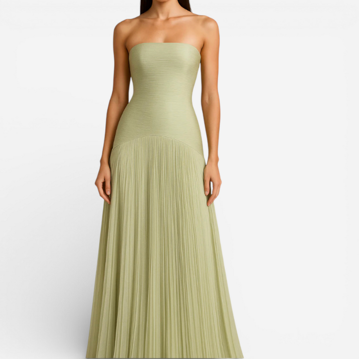 Women's Strapless Wedding Guest Dress