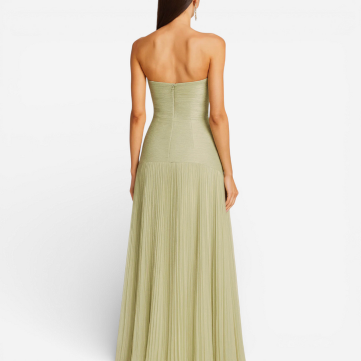 Women's Strapless Wedding Guest Dress