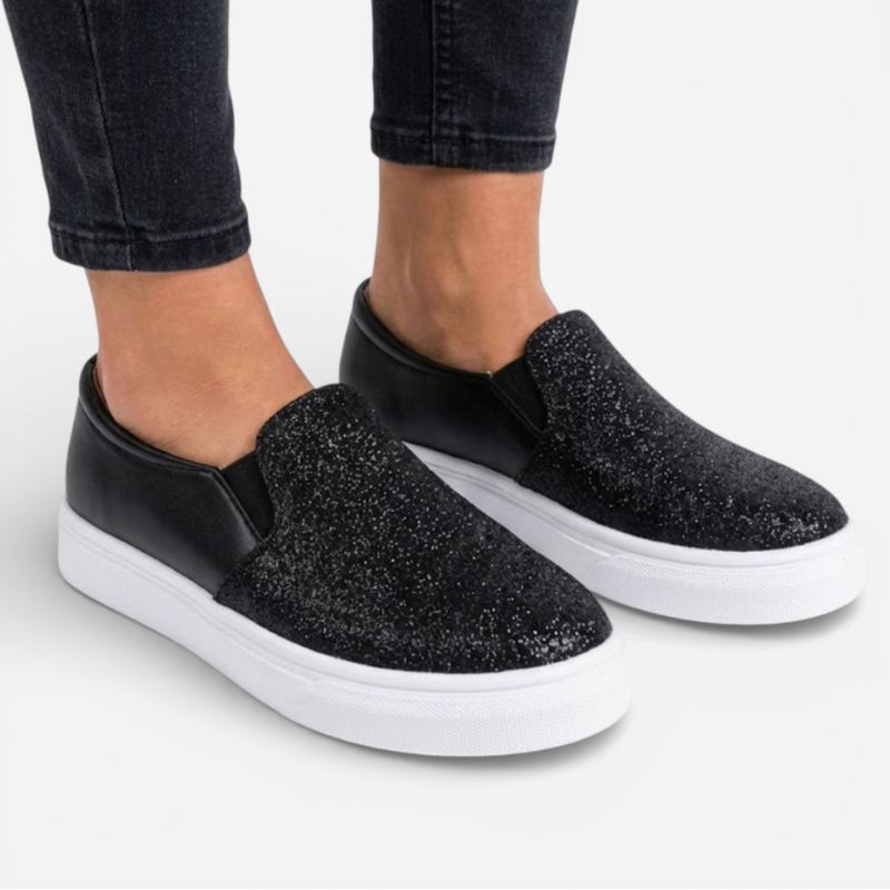 Women's Sneakers With Glitter
