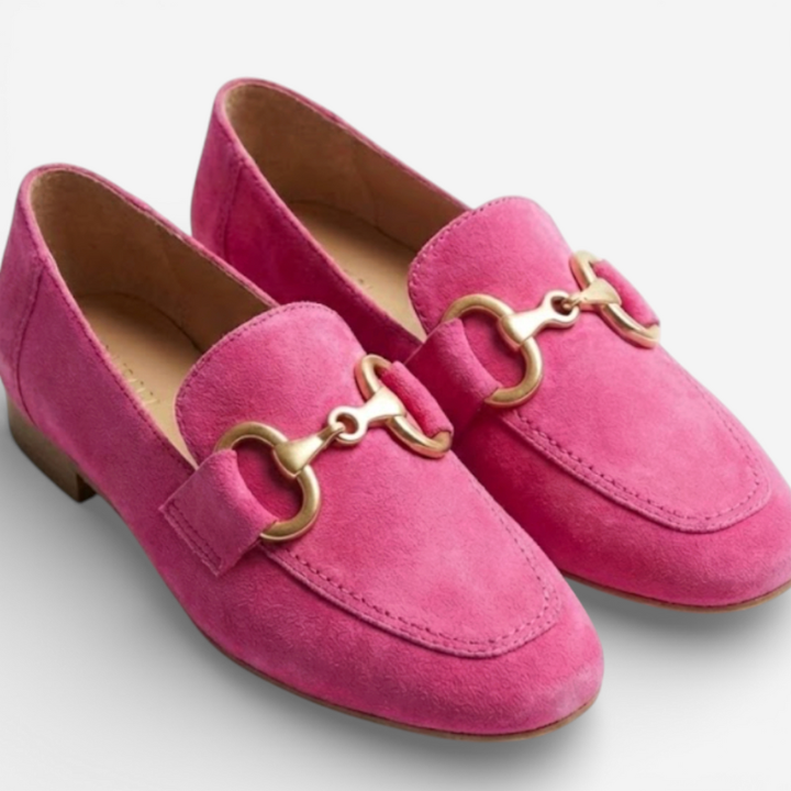 Women’s Pink Loafers With Detail