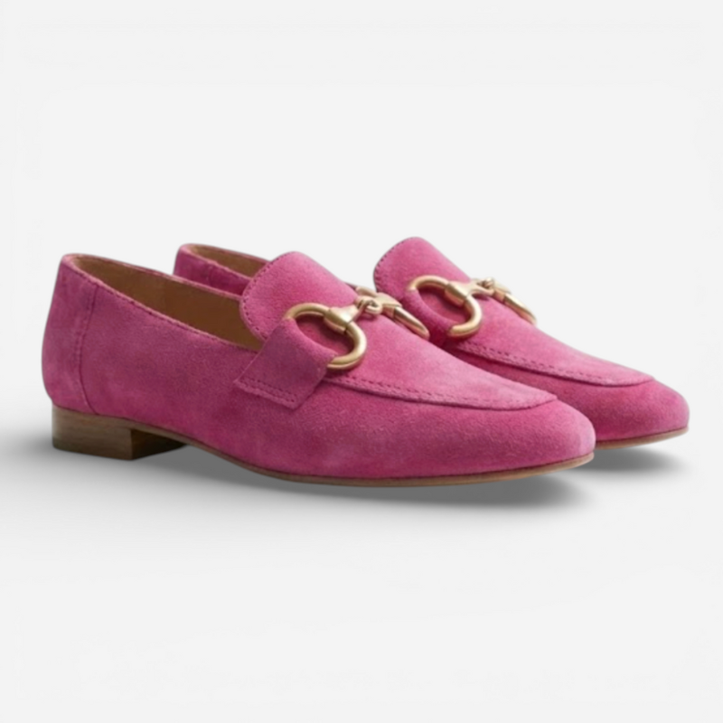 Women’s Pink Loafers With Detail