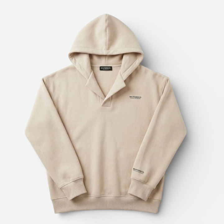 Women’s Hoodie With Crossover Neckline