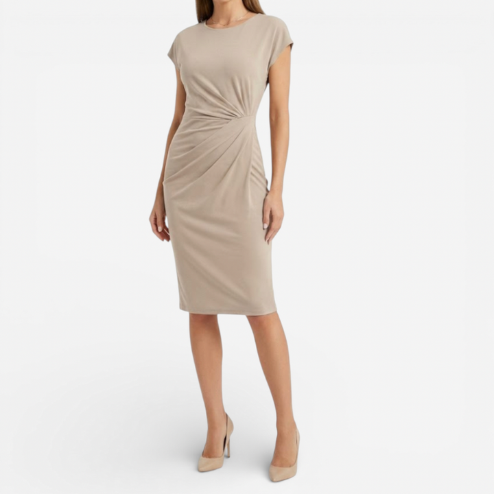 Women's Basic Formal Midi Dress