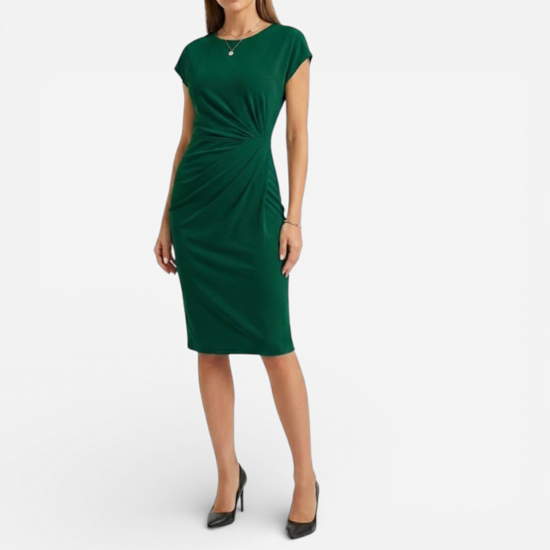 Women's Basic Formal Midi Dress