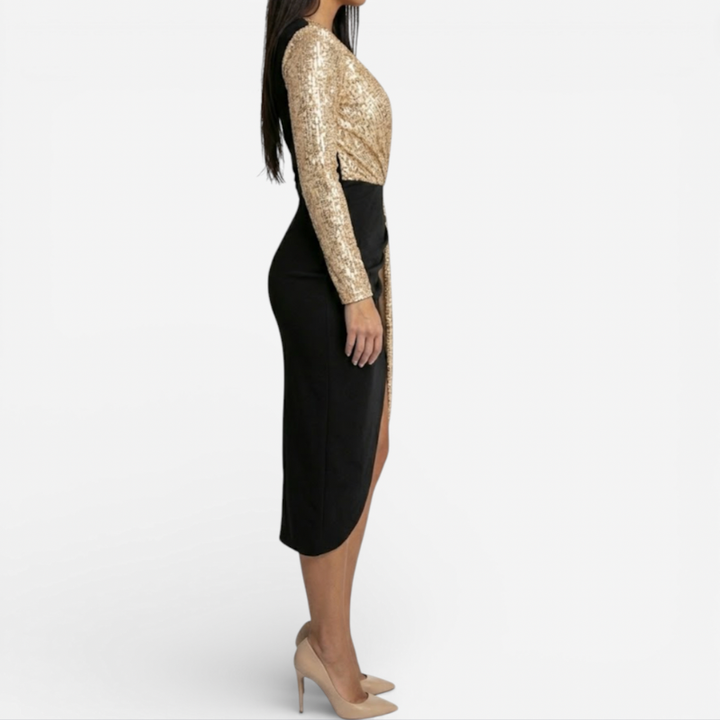 Women's Two Coloured Formal Dress